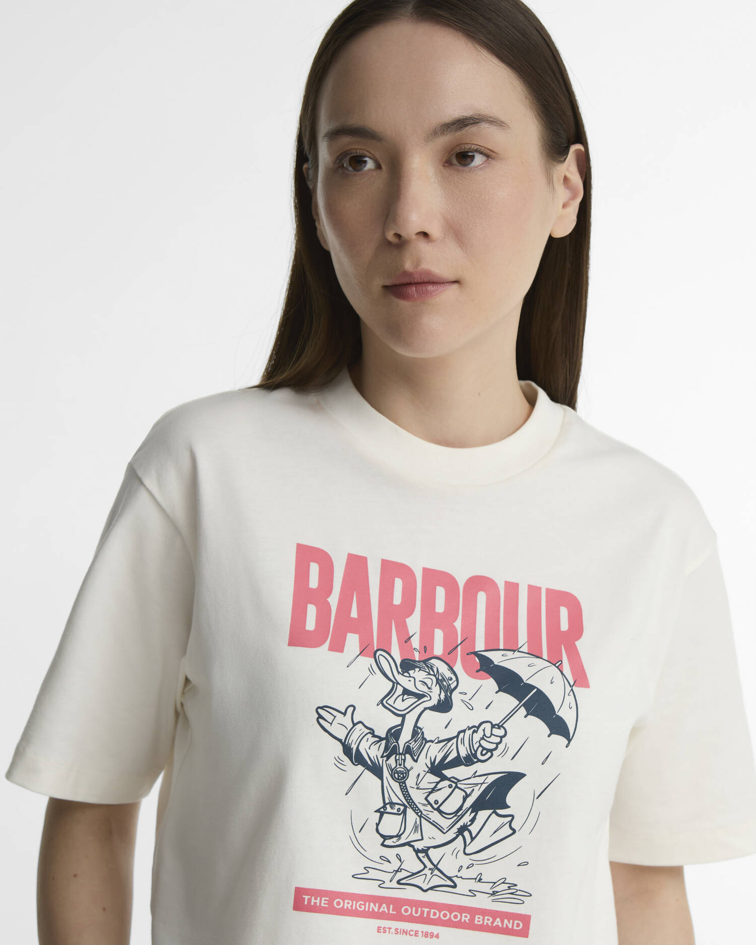 Annette Oversized Graphic T-Shirt Cloud image number 3