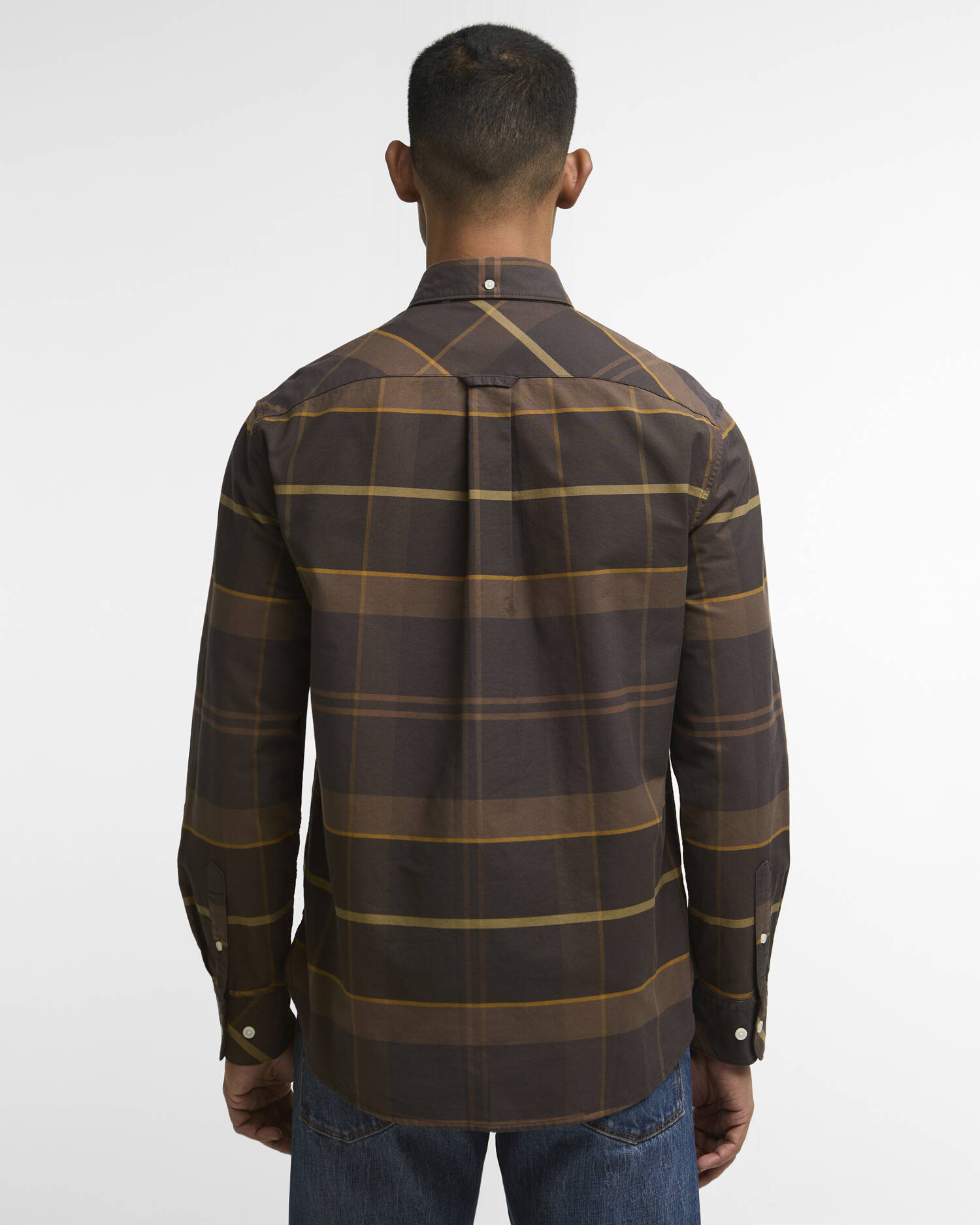 Mineral Tartan Dunoon Authentic-Fit Shirt Dried Bracken image number 2