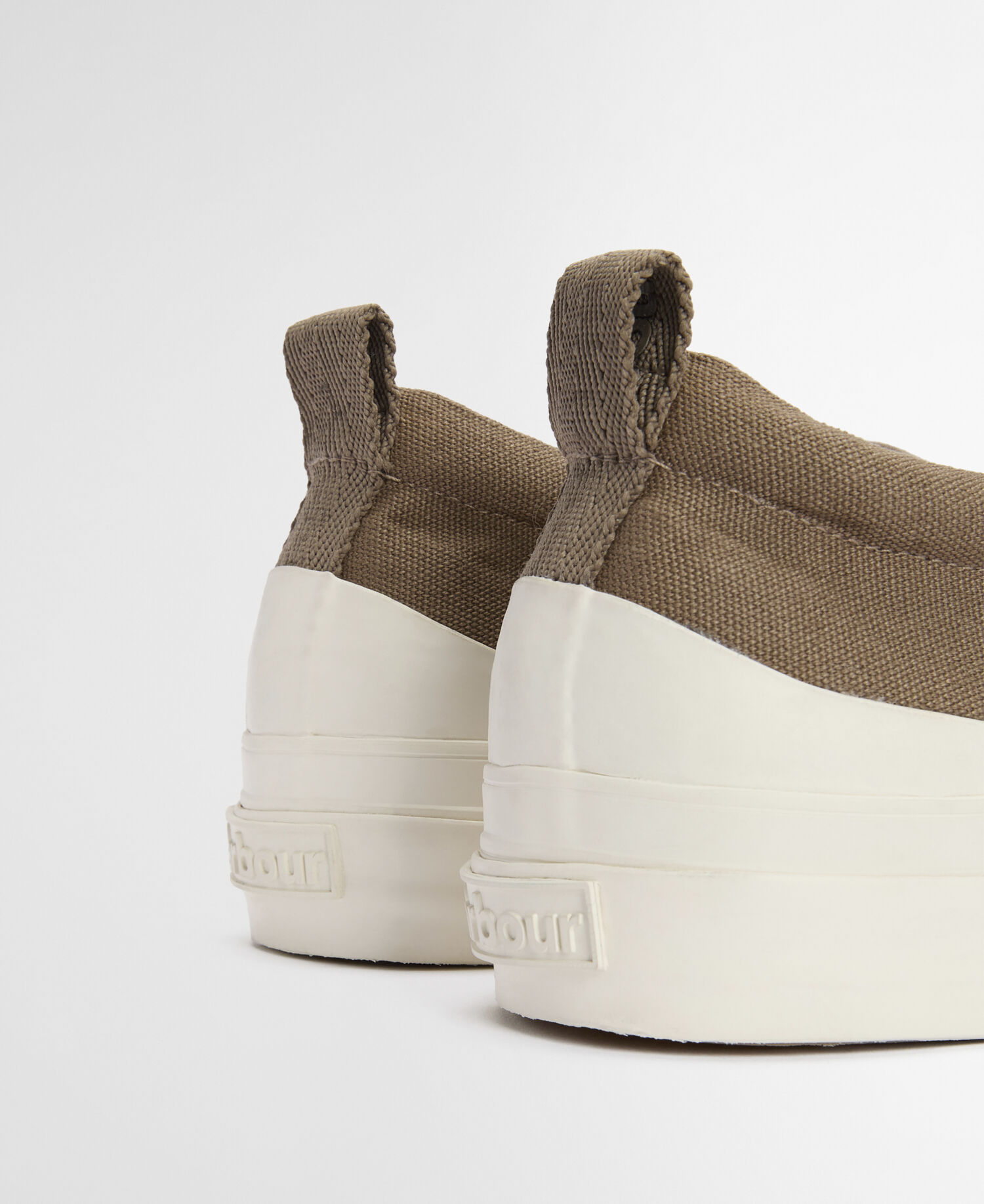 Cowan Slip-On Trainers Taupe