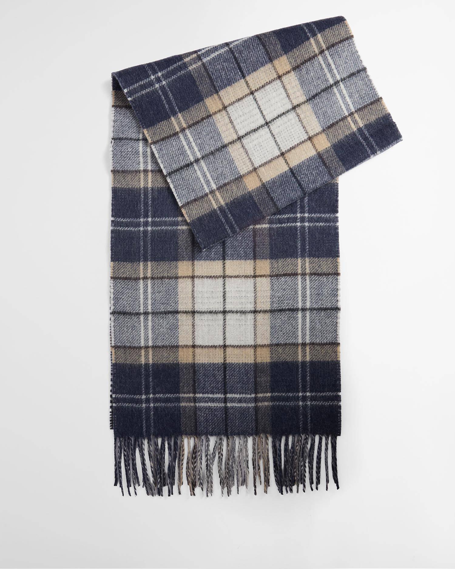 Barbur Taryn Reversible Scarf Lt Birchwood Dress Tartan image number 0
