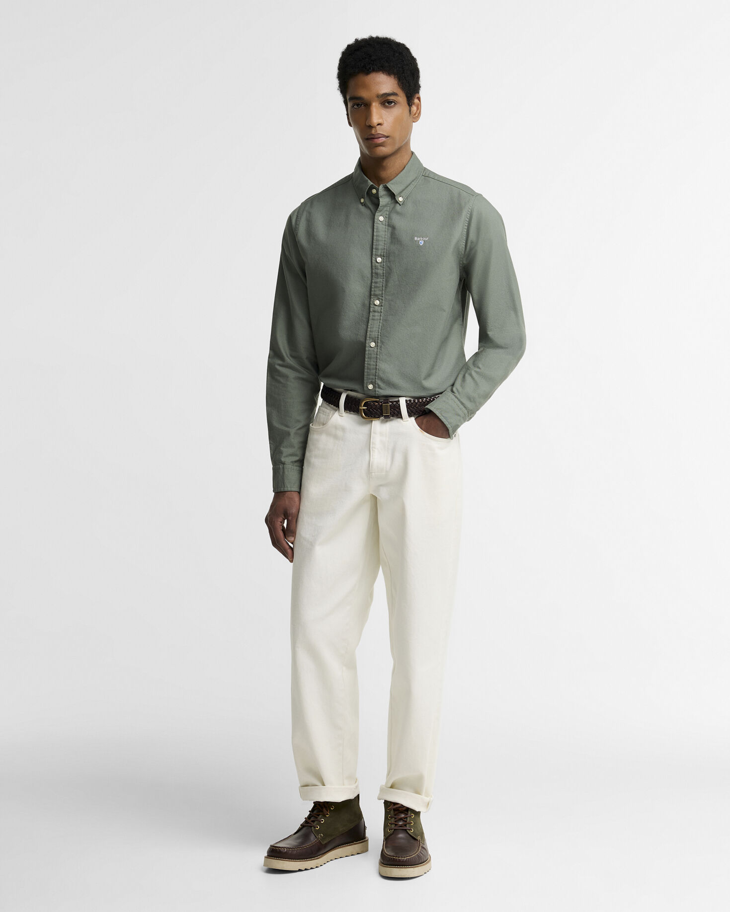 Hemd Oxford Tailored Agave Green