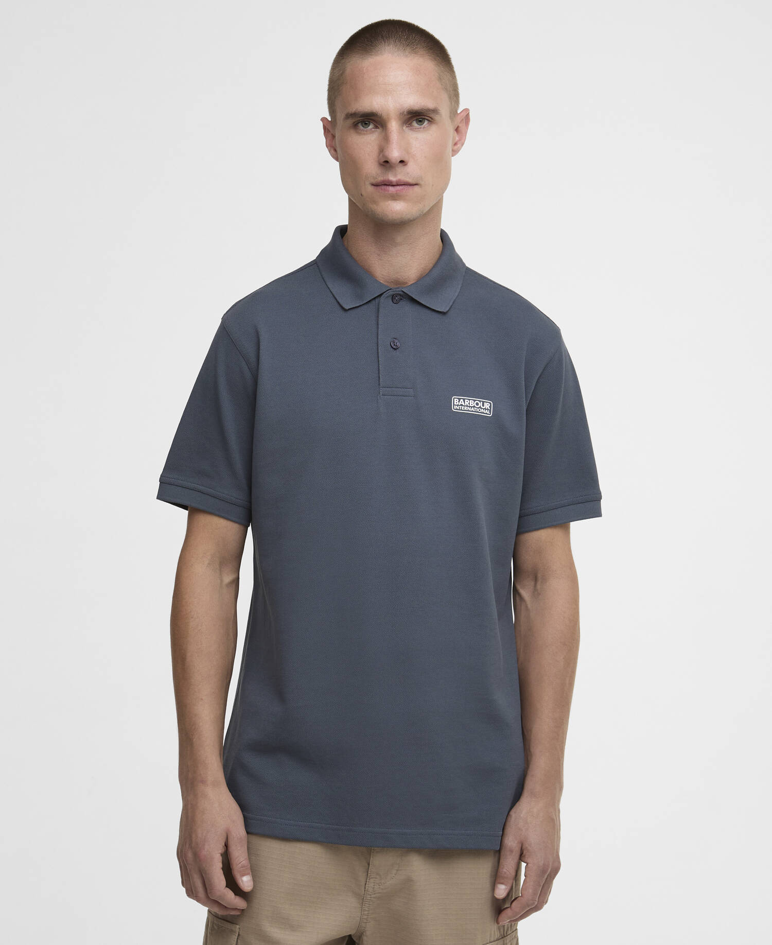 Essential Polo Shirt Storm Grey image number 0