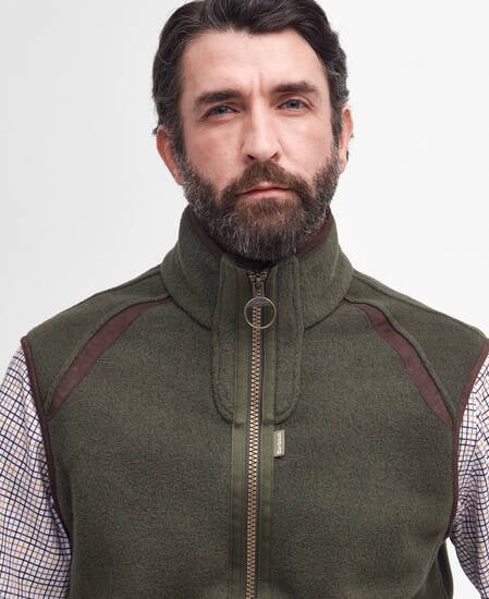 Langdale Fleece Gilet Olive