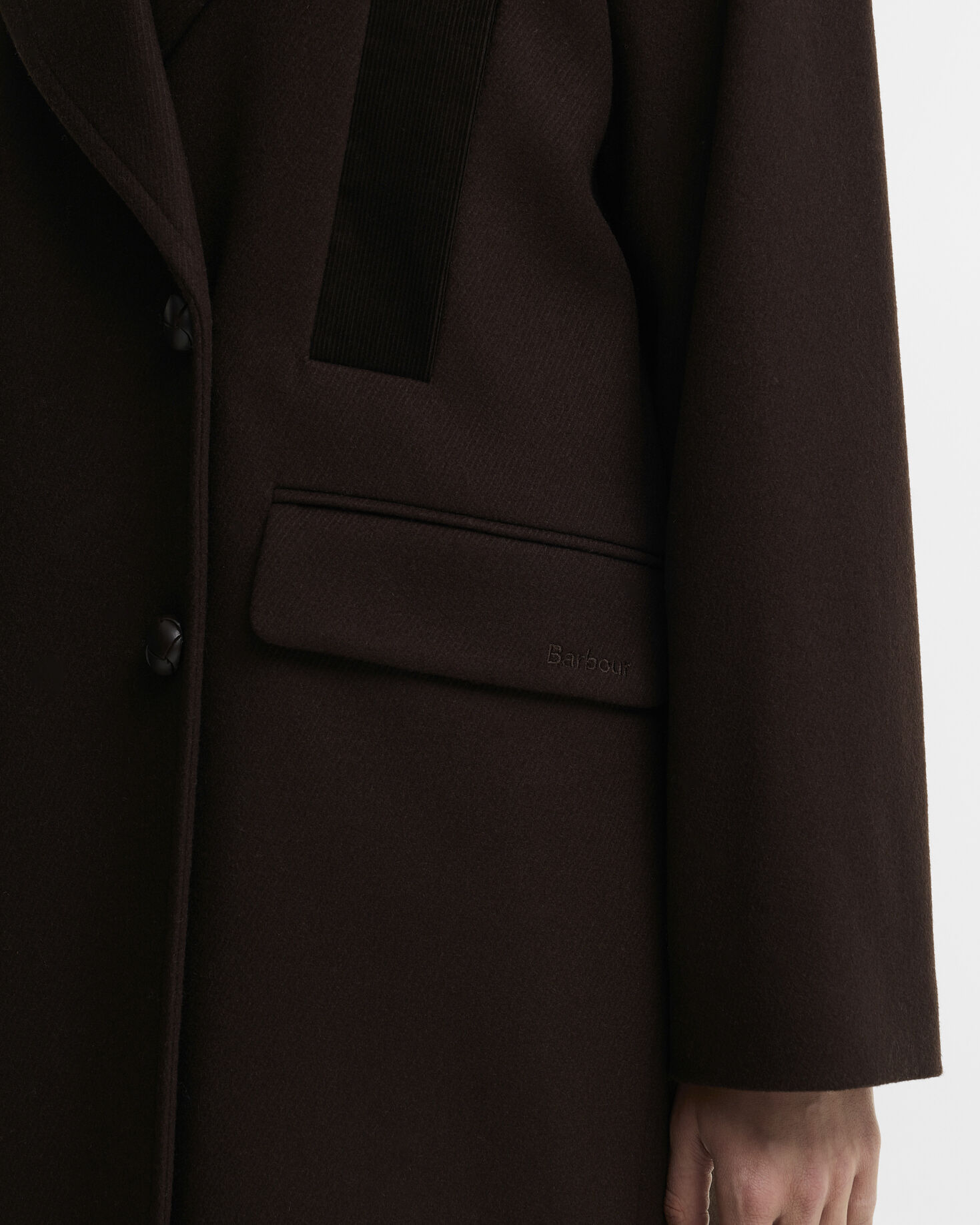 Vivian Wool Coat Rustic/Shadow Classic