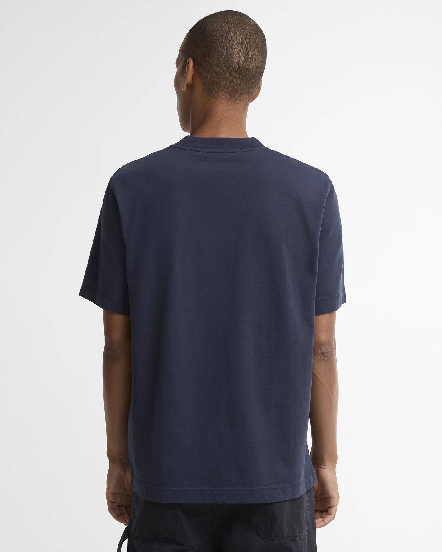 Barbour x Mul Good Life Relaxed T-Shirt Navy image number 2