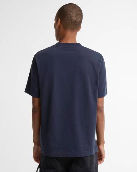 Barbour x Mul Good Life Relaxed T-Shirt Navy