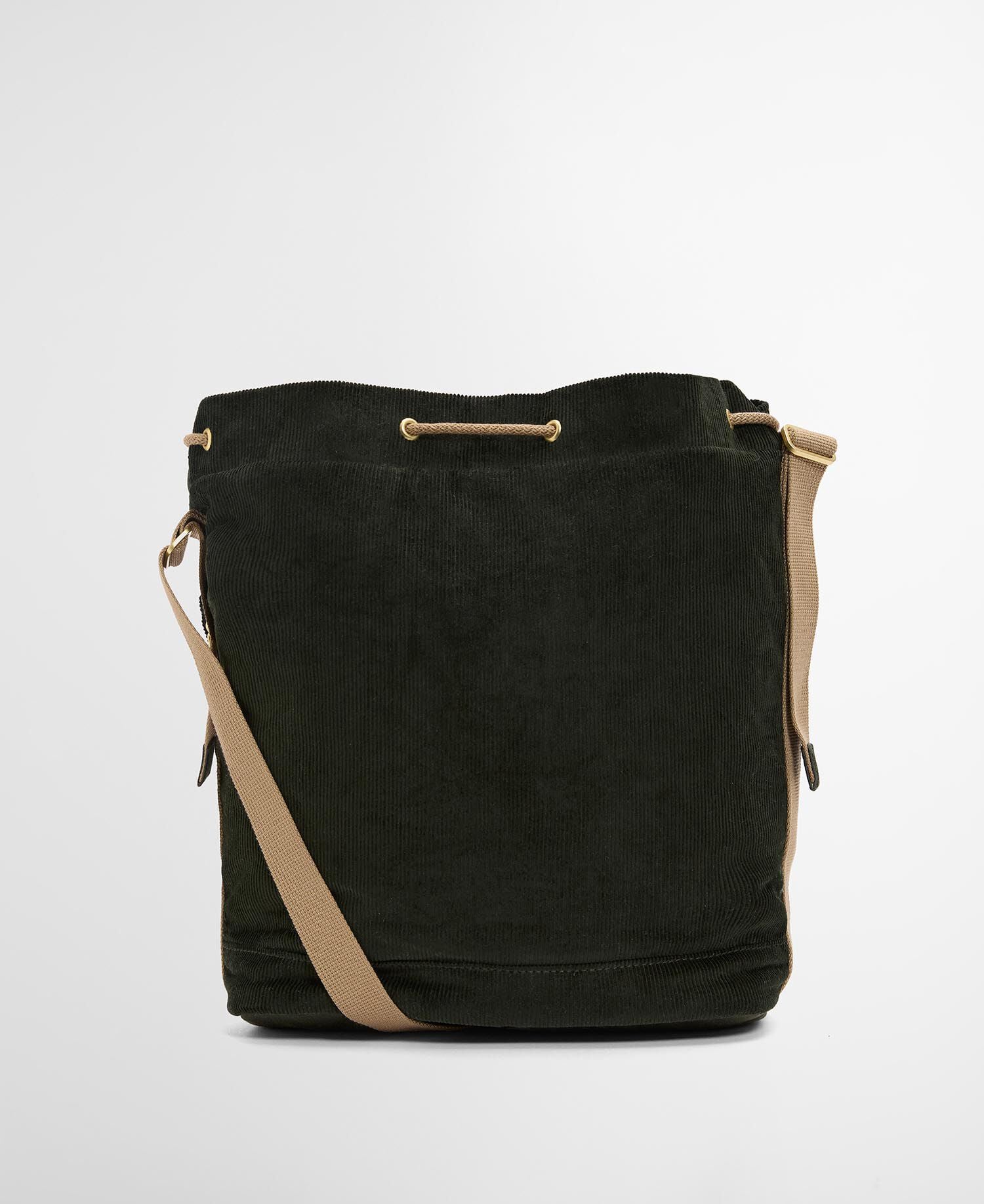 Barbour Tote Bag Mia Waxed Drawstring Fern