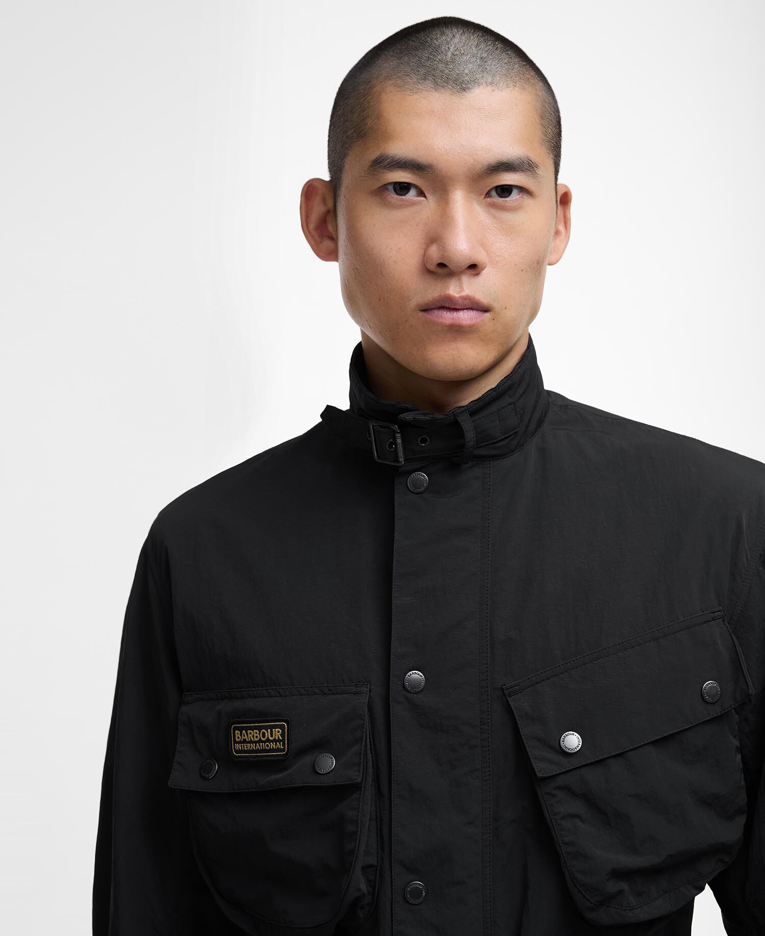 Contemporary A7 Showerproof Jacket Classic Black