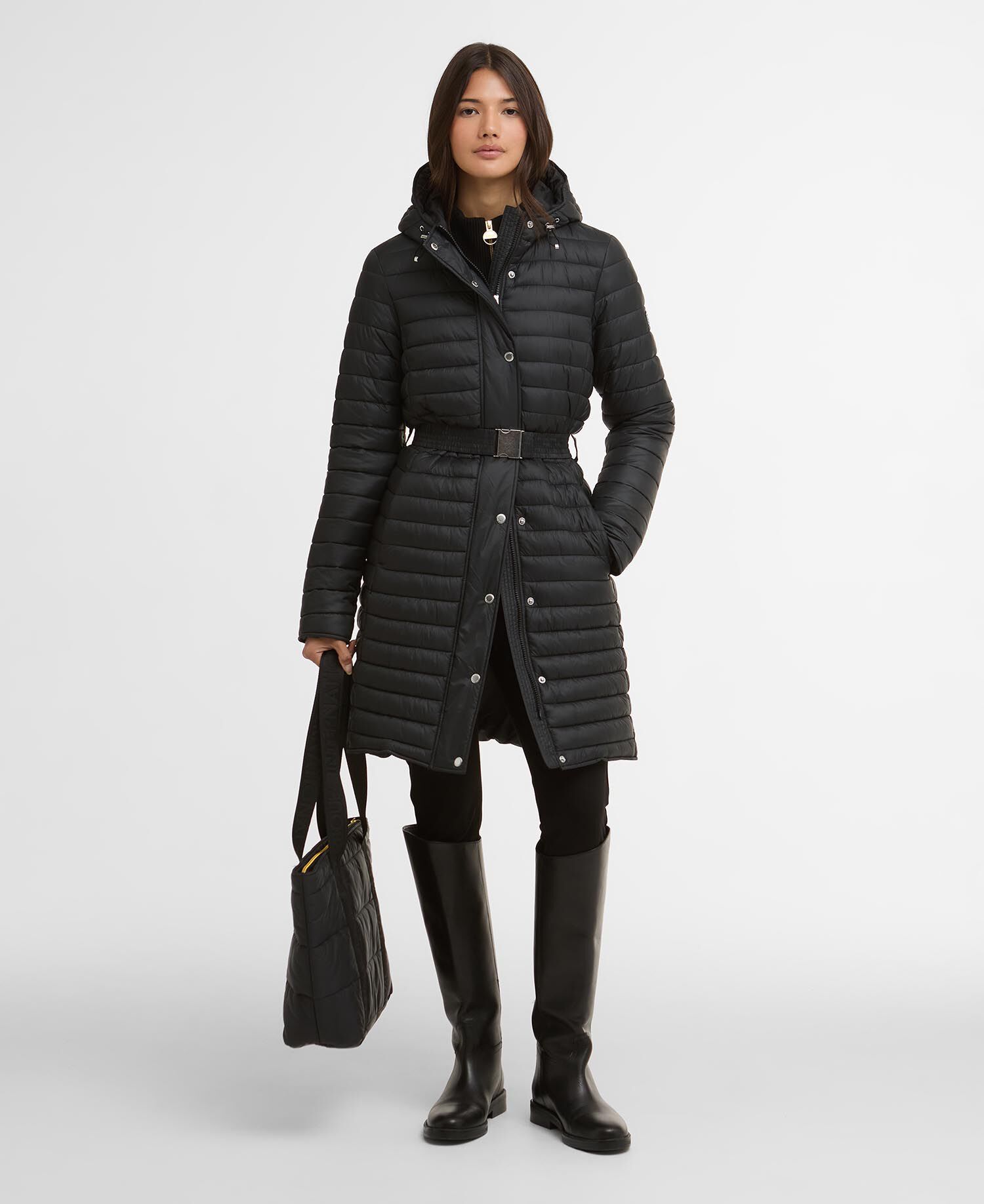 Pufferjacke Jada Longline Black