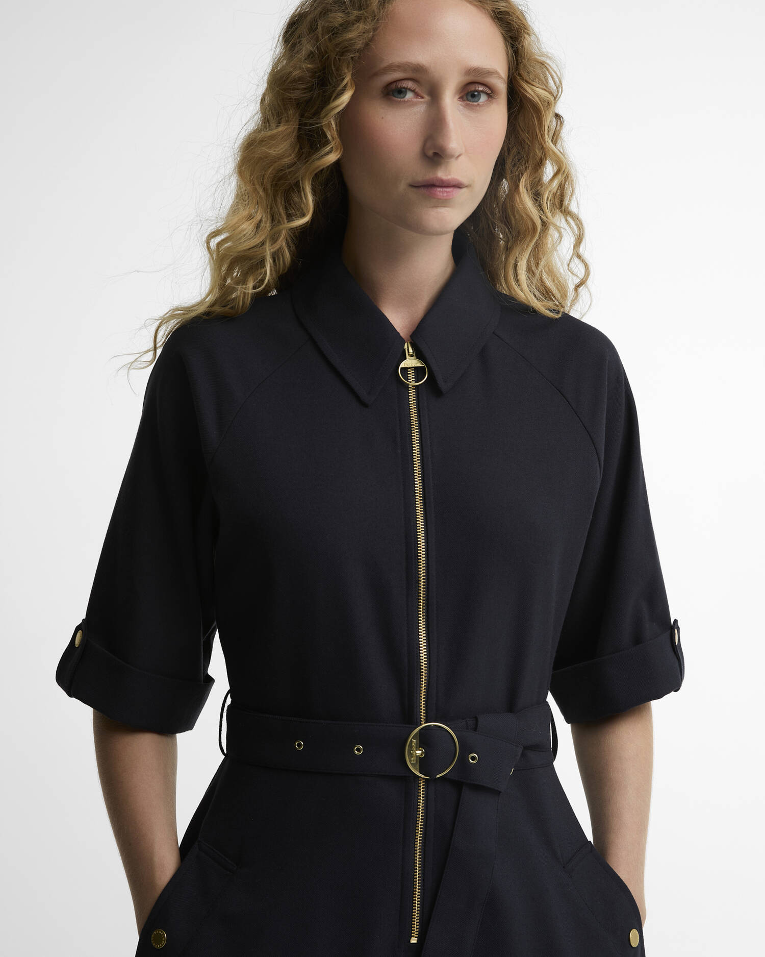 Arlene Midi Dress Dark Navy image number 3