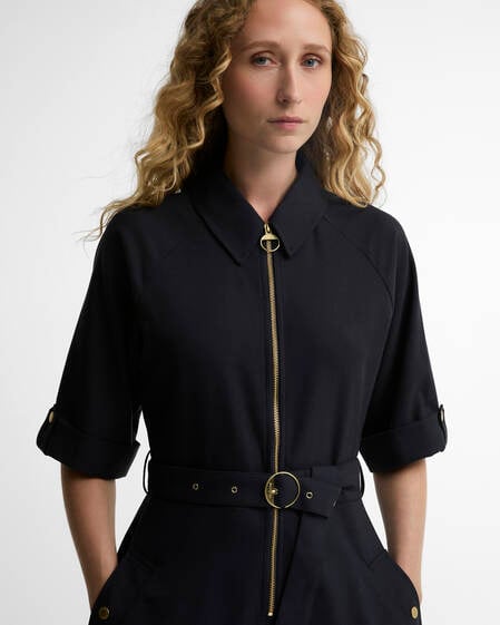Arlene Midi Dress Dark Navy