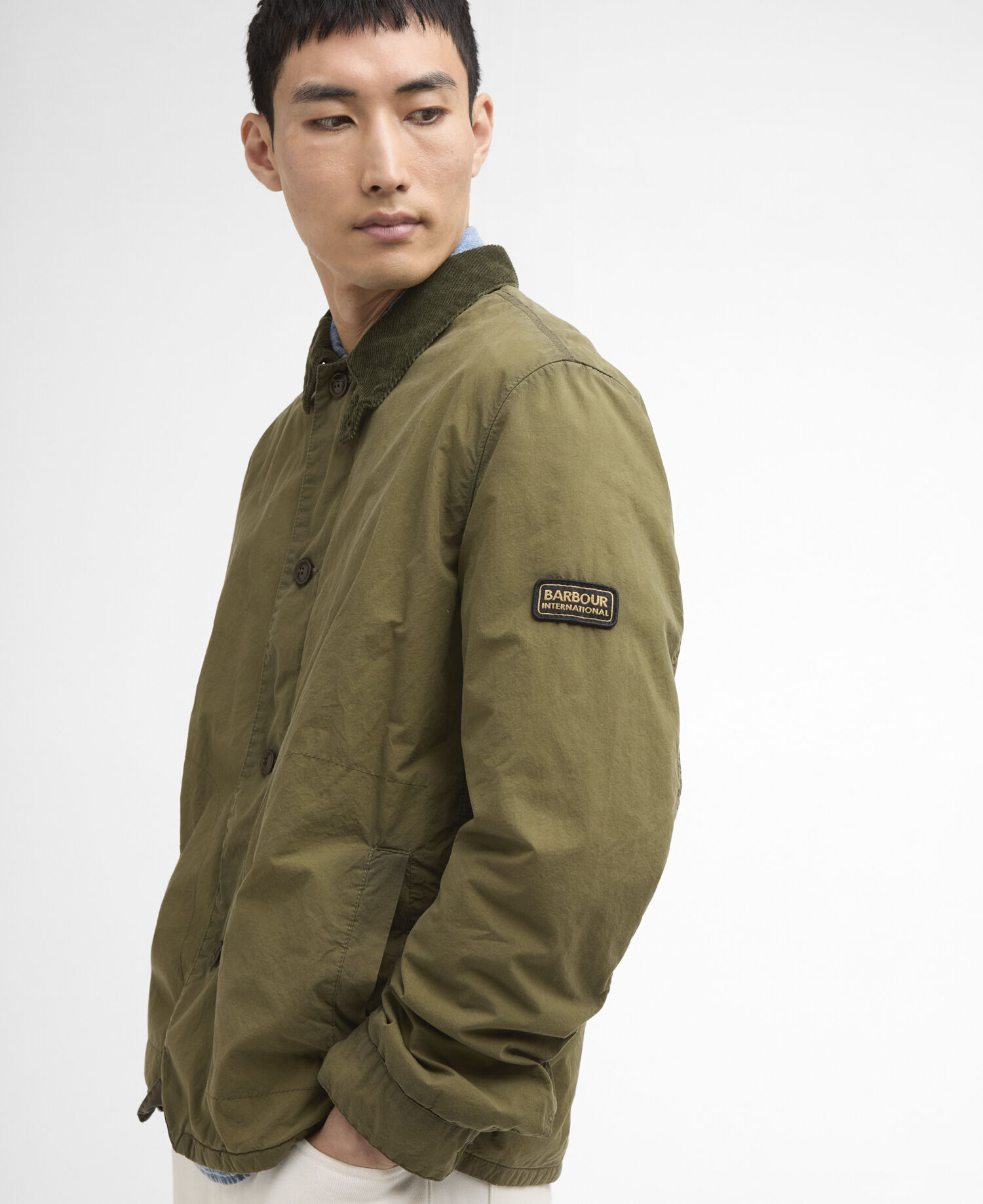 Troon Washed Waxed Jacket Archive Olive