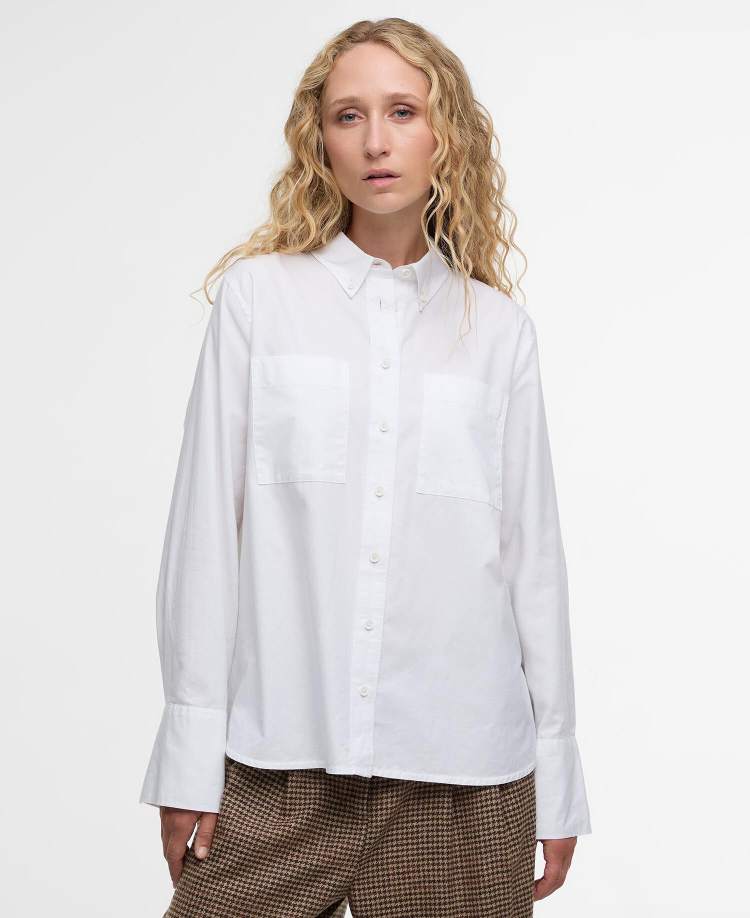Camicia a maniche lunghe Wren White