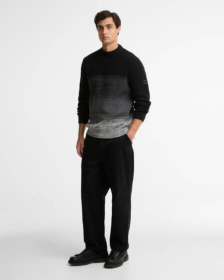 Raynes Crew Neck Jumper Black