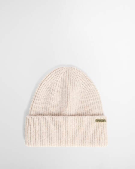 Pendle Beanie & Kenna Scarf Gift Set Moonbeam/Camel