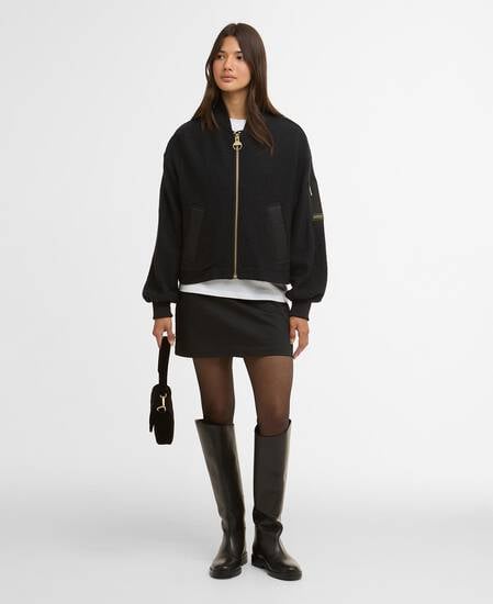 Wolljacke Monique Black