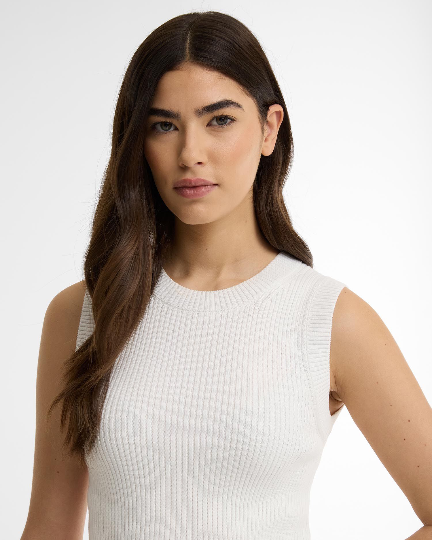 Nova Knitted Vest Cloud