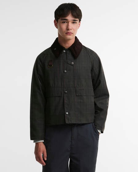 Tartan Spey Waxed Jacket Dark Classic