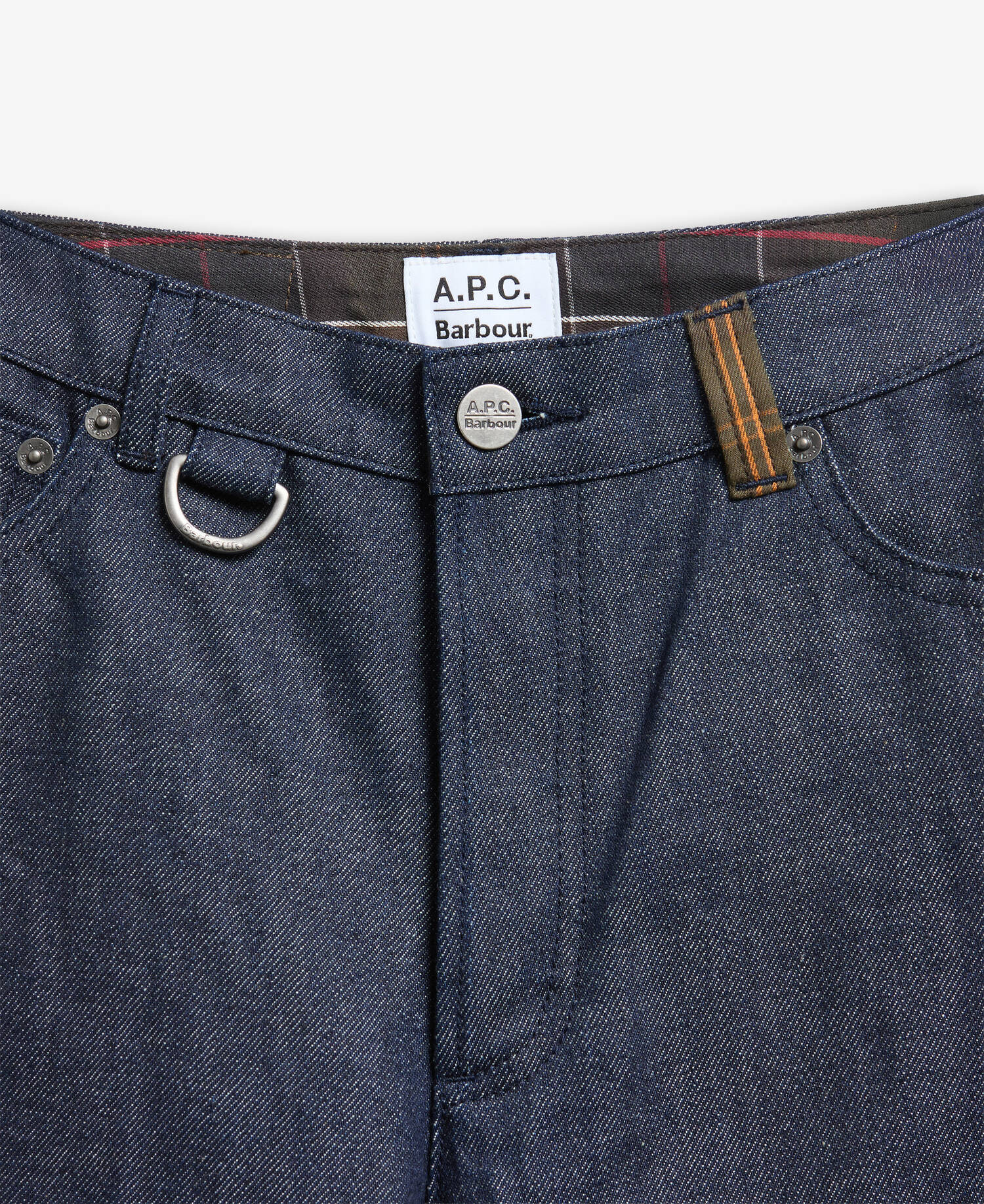 Barbour x A.P.C. Straight-Leg Jeans Denim image number 6