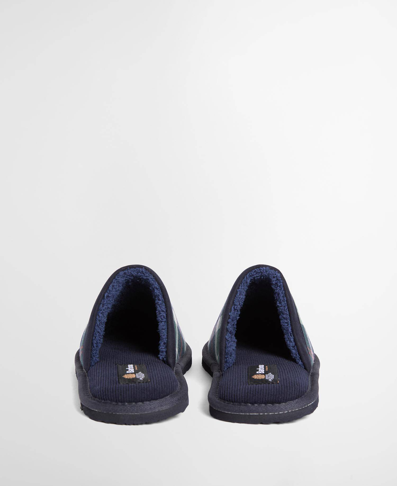 Everitt Tartan Slippers Evergreen Festive Tartan image number 2