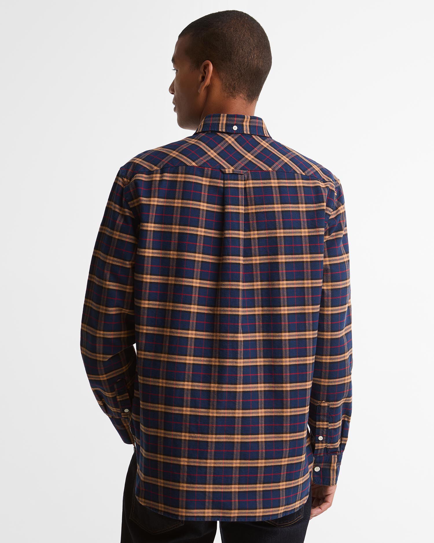 Camicia a maniche lunghe Forth con taglio classico Deep Blue