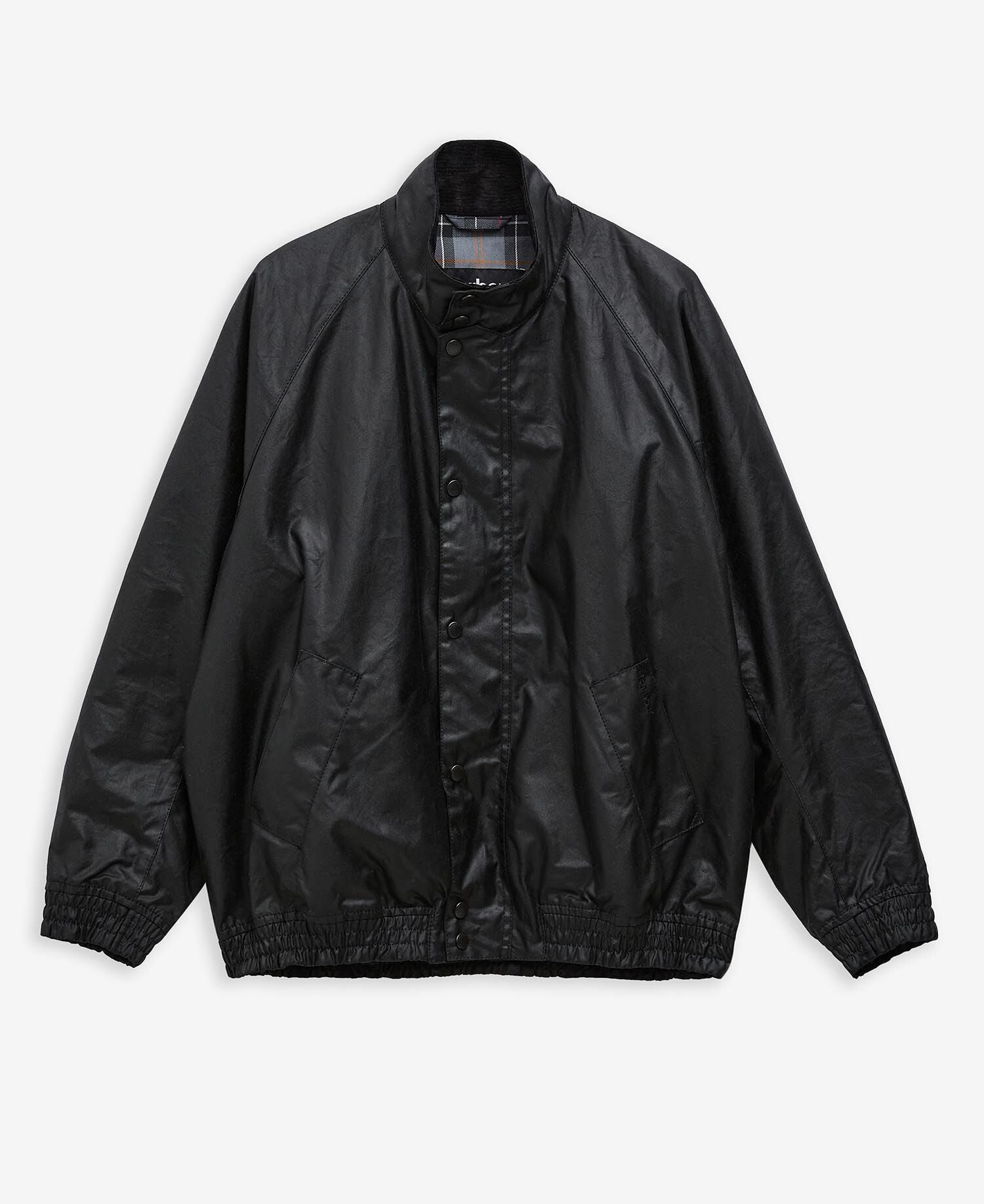 Blouson Transport Waxed Jacket Black