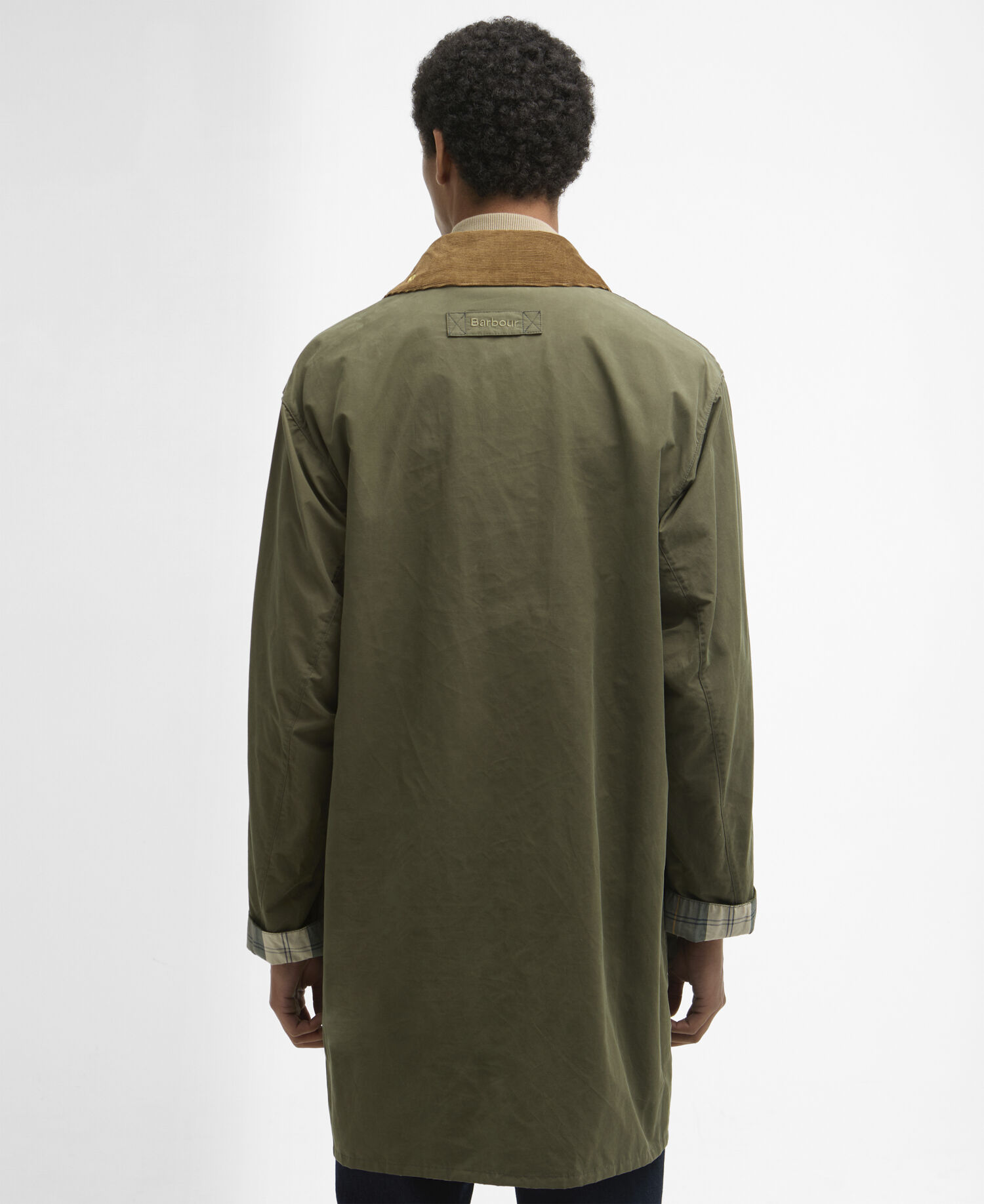 Icons Border Casual Jacket Ivy Green