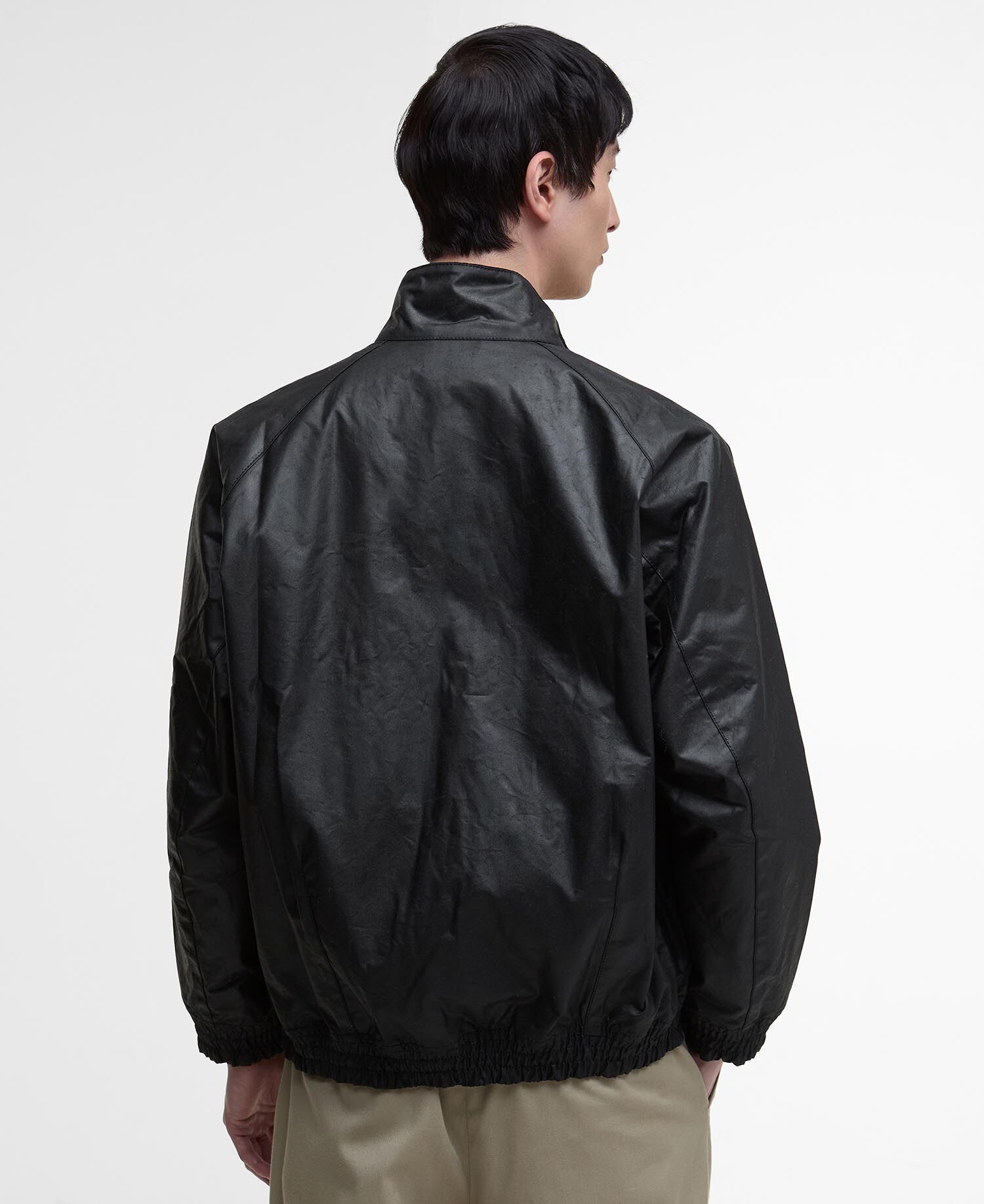 Blouson Transport Waxed Jacket Black