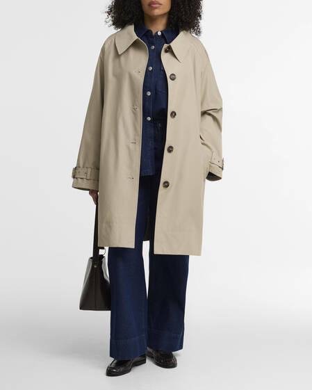 Maia Plus-Size Showerproof Jacket Light Sand
