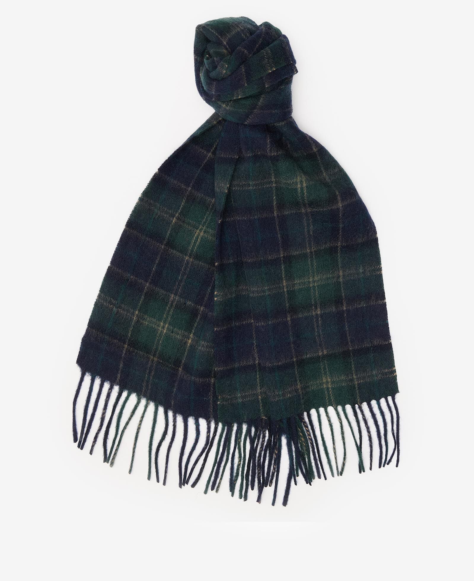 Tartan Scarf & Glove Gift Set Green Loch Tartan