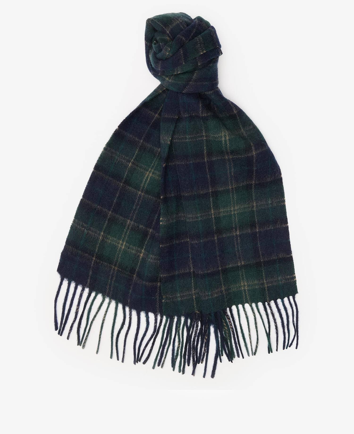 Tartan Scarf & Glove Gift Set Green Loch Tartan image number 0