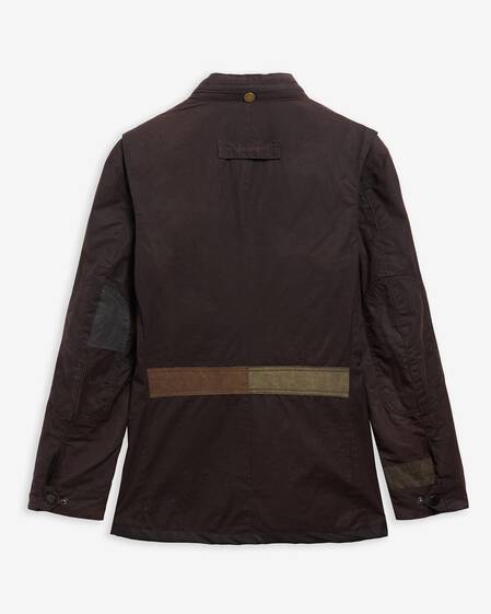 Barbour Re-loved Men's Corbridge Waxed Jacket - Size M Rustic