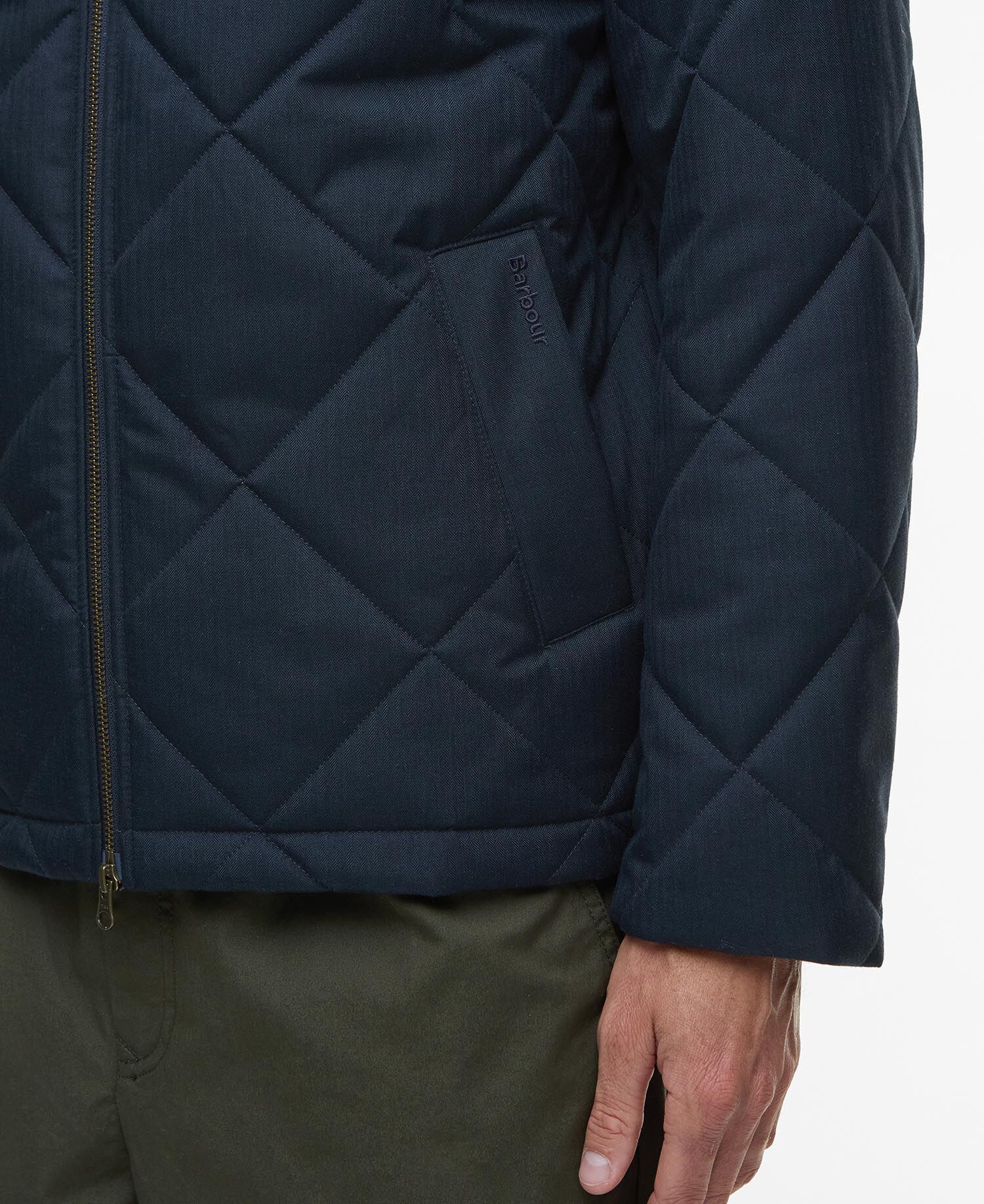 Steppjacke City Harrington Navy