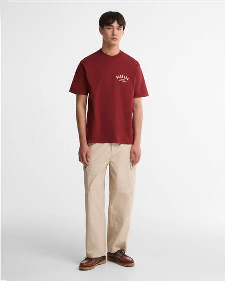 1926 Graphic Oversized T-Shirt Wine