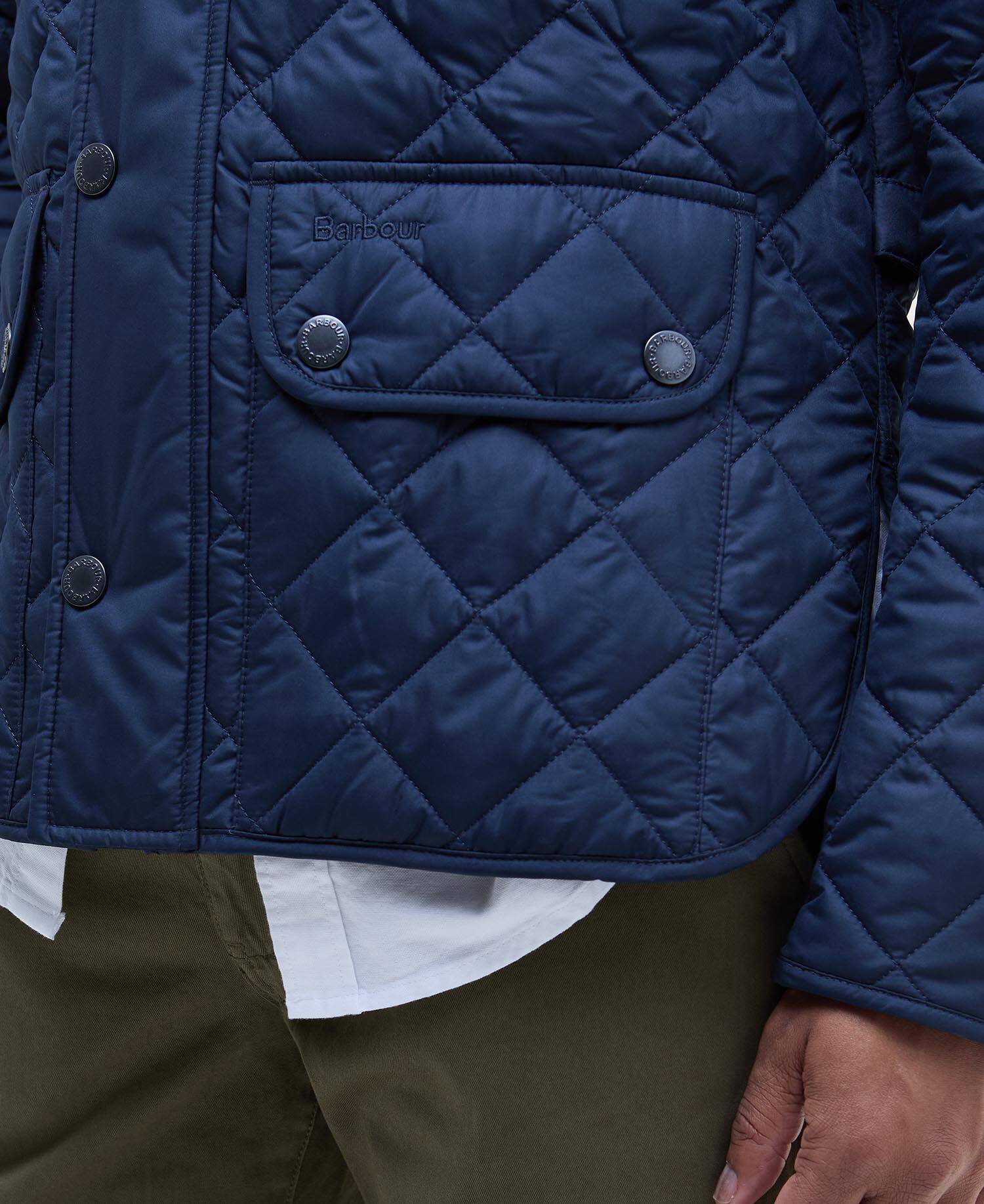 Lowerdale Quilted Jacket Classic Navy image number 6