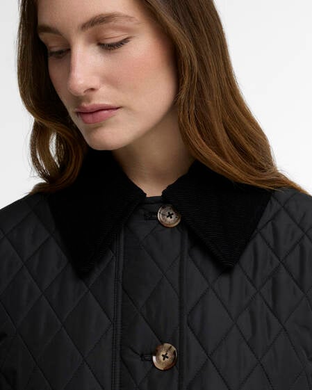Giacca trapuntata Moira Black/Shadow Classic