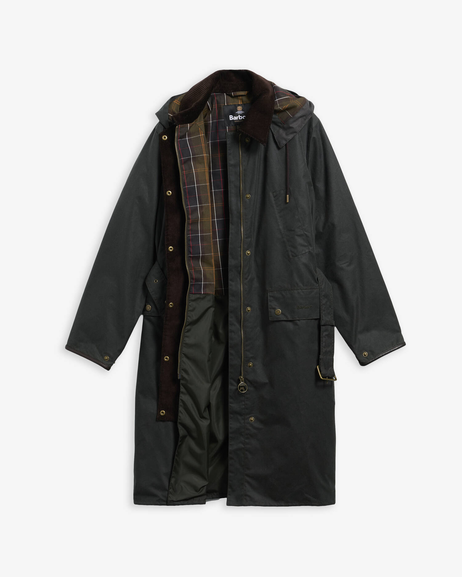 Antoinette Waxed Trench Coat Sage/Classic image number 6