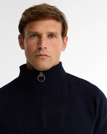 Nelson Essential Quarter-Zip Jumper Classic Navy