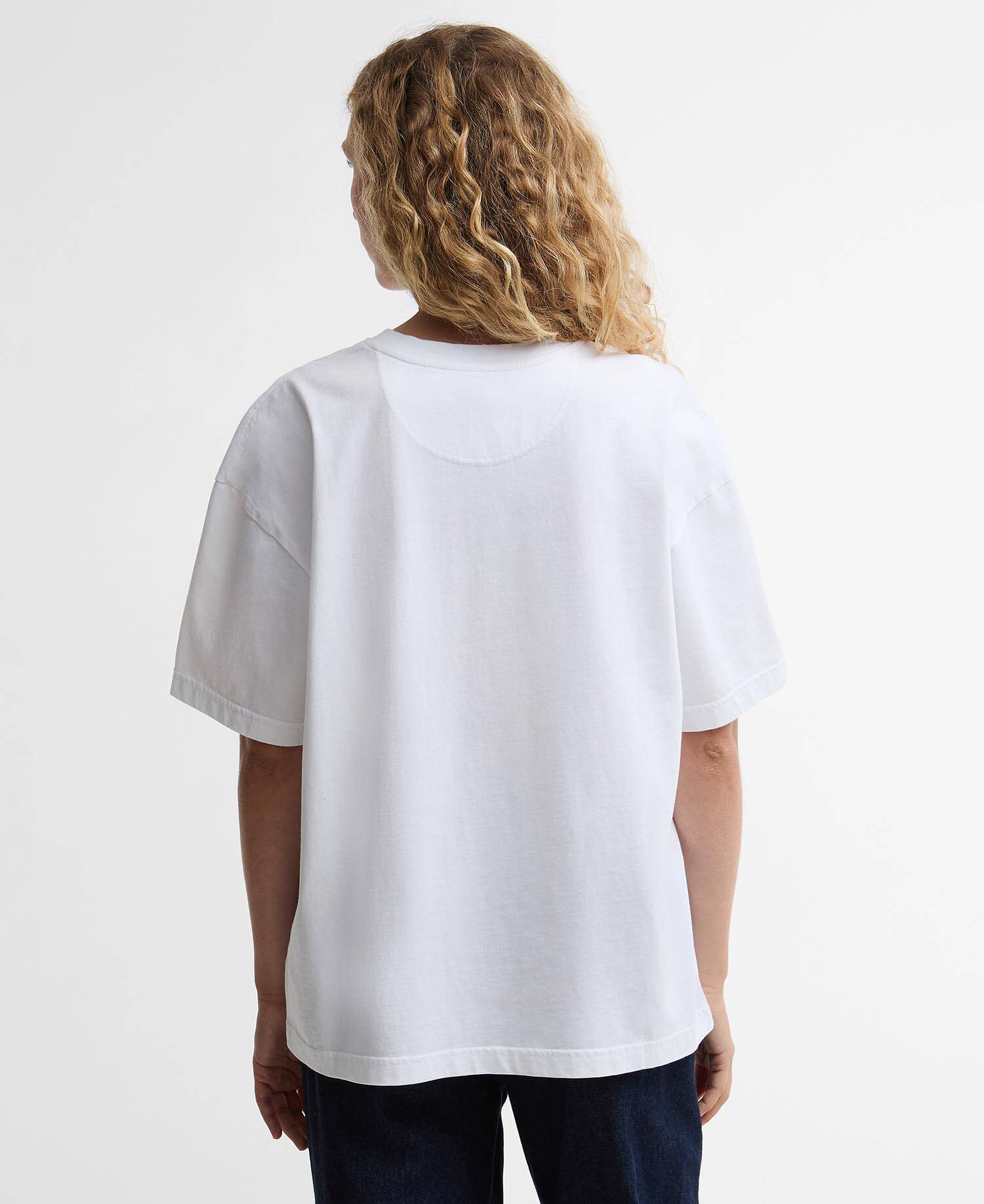 Barbour x Mul Grainger Oversized T-Shirt White image number 2