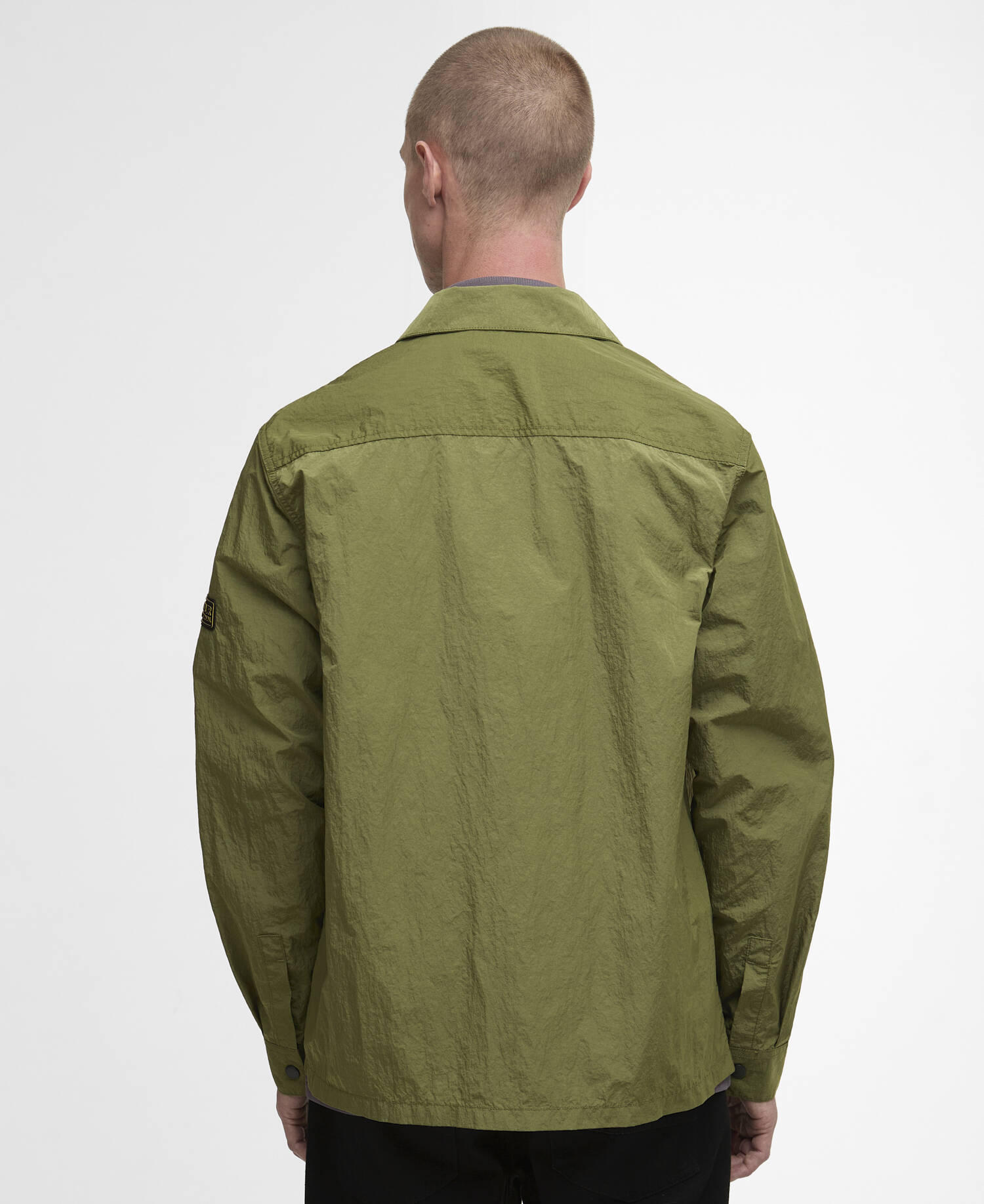Inline Overshirt Cable Olive image number 2