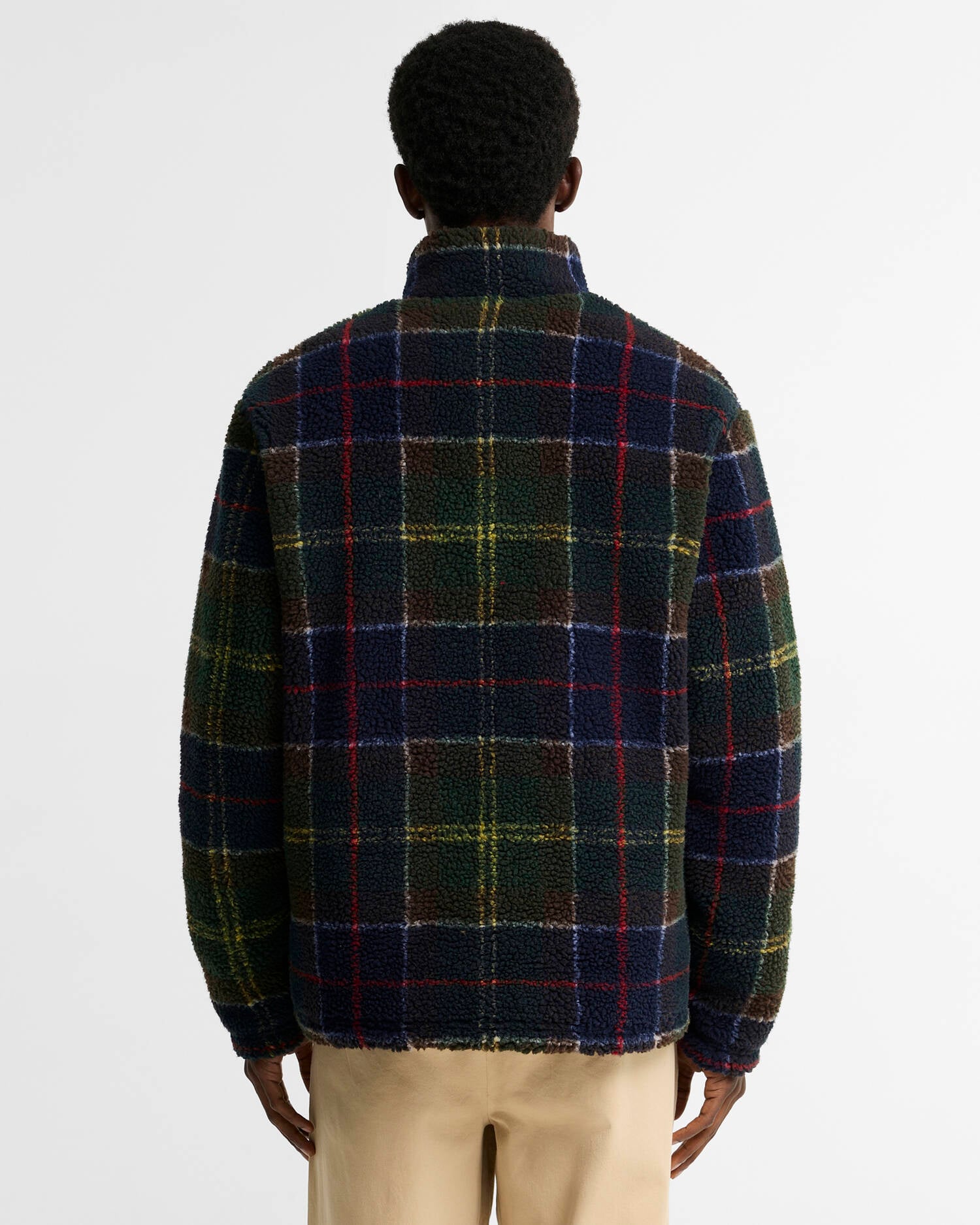 Tartan Half-Zip Fleece Classic Tartan image number 2