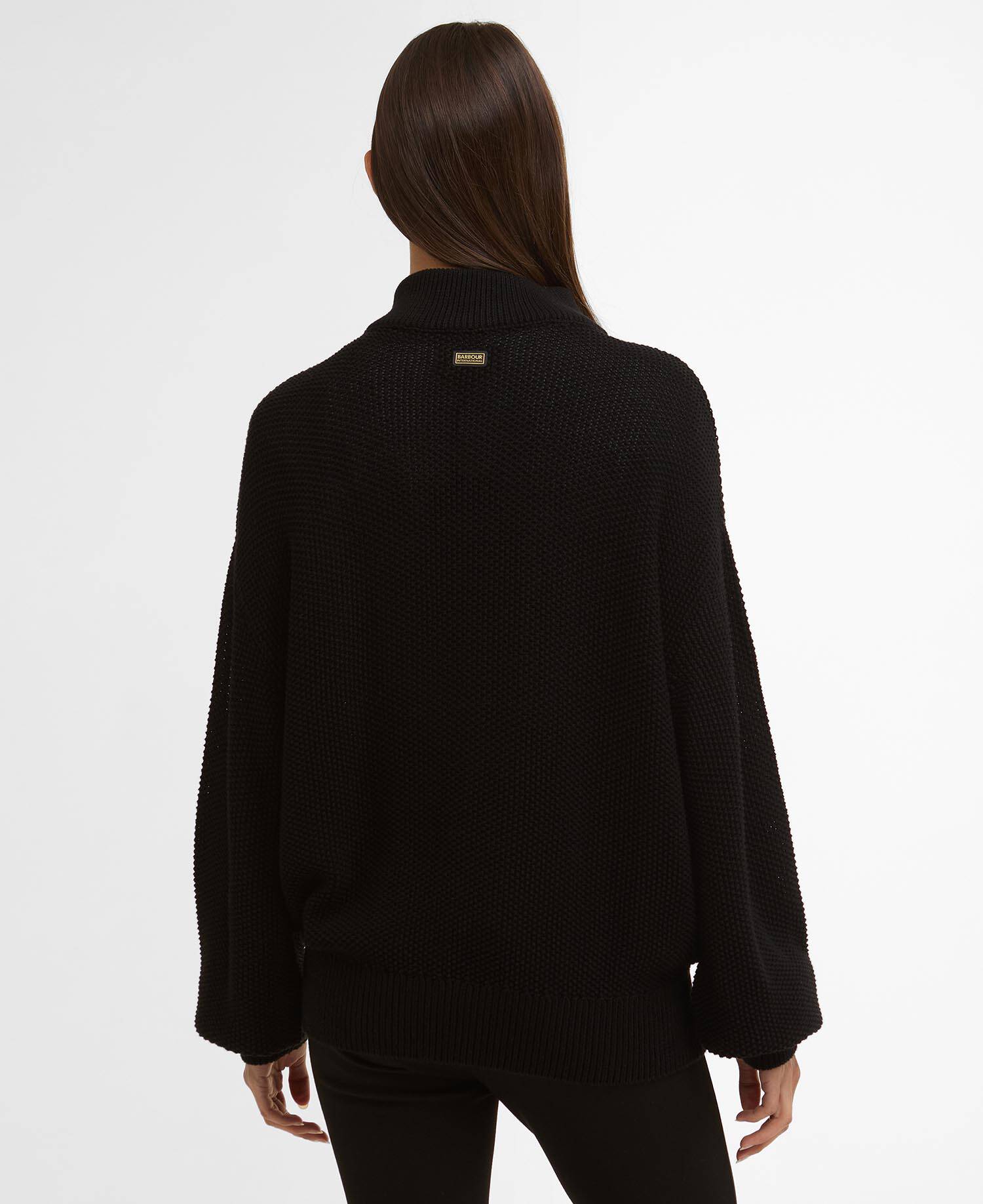 Strickpullover Rae Half-Zip Black image number 2