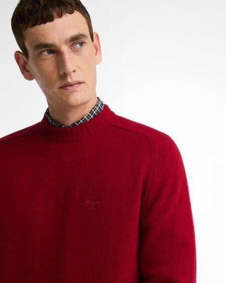 Newtown Crew Neck Jumper Biking Red
