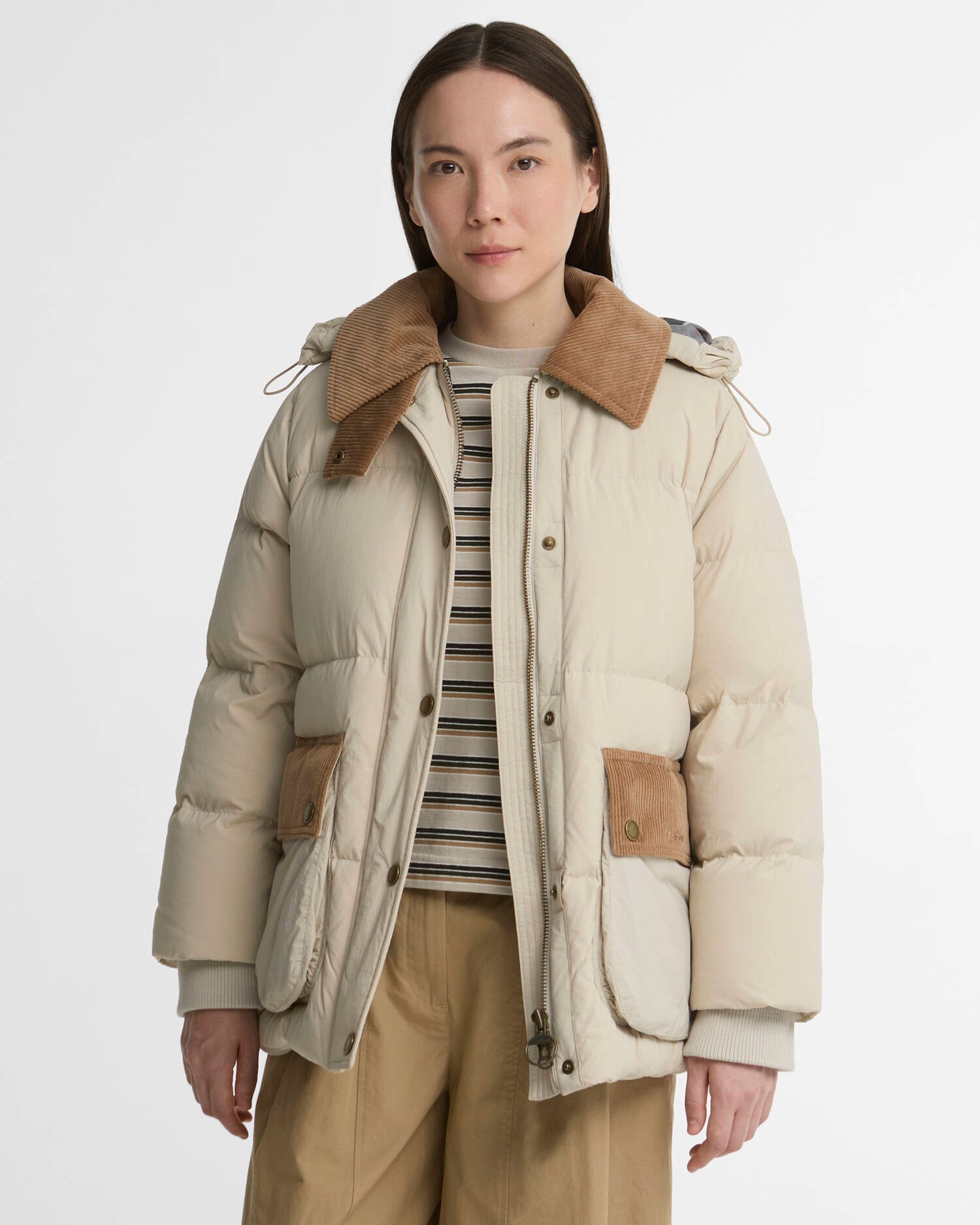 Pauline Down Puffer Jacket Mist/Dress image number 0
