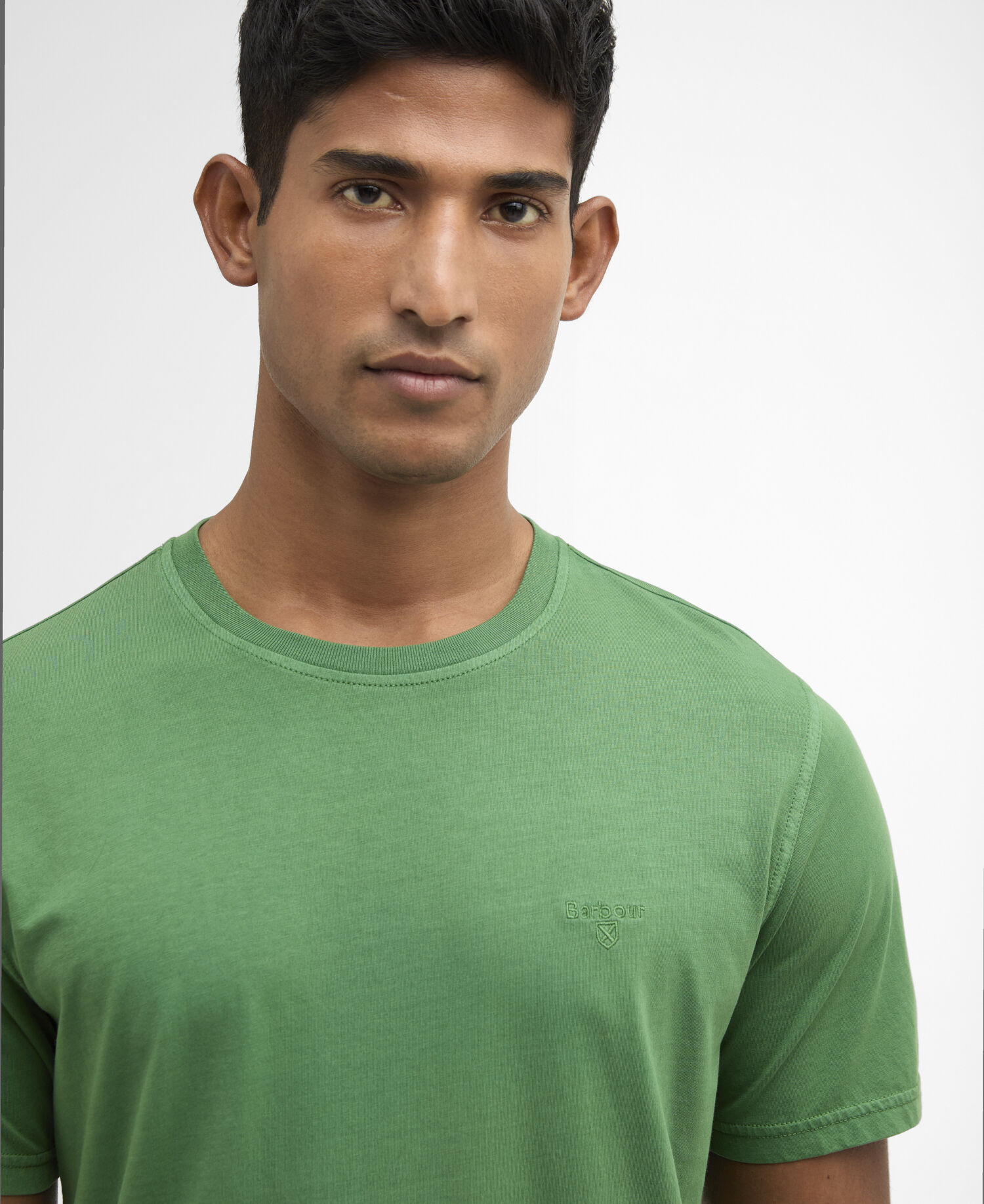 Washed Tartan T-Shirt Washed Green
