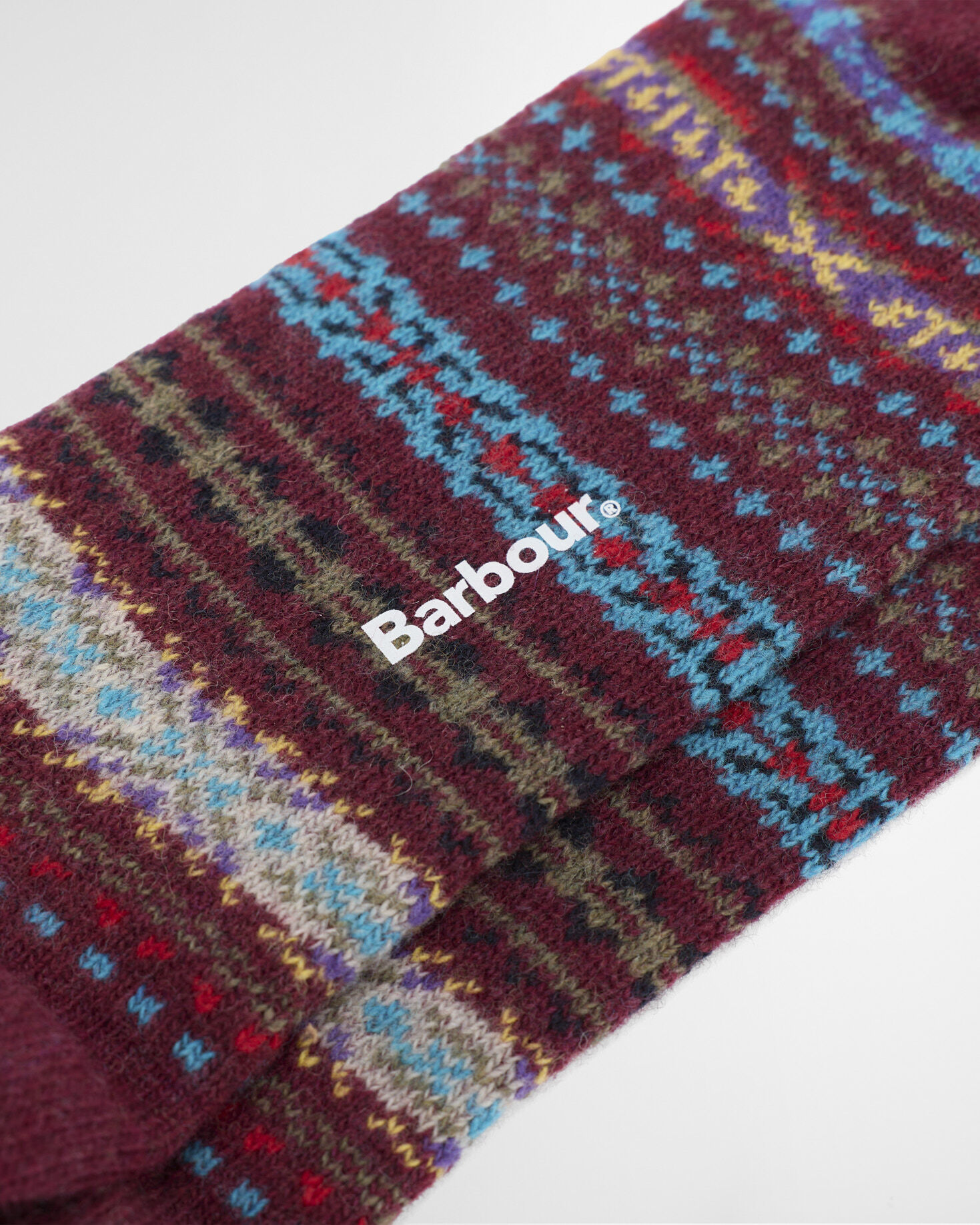 Boyd Socks Burgundy