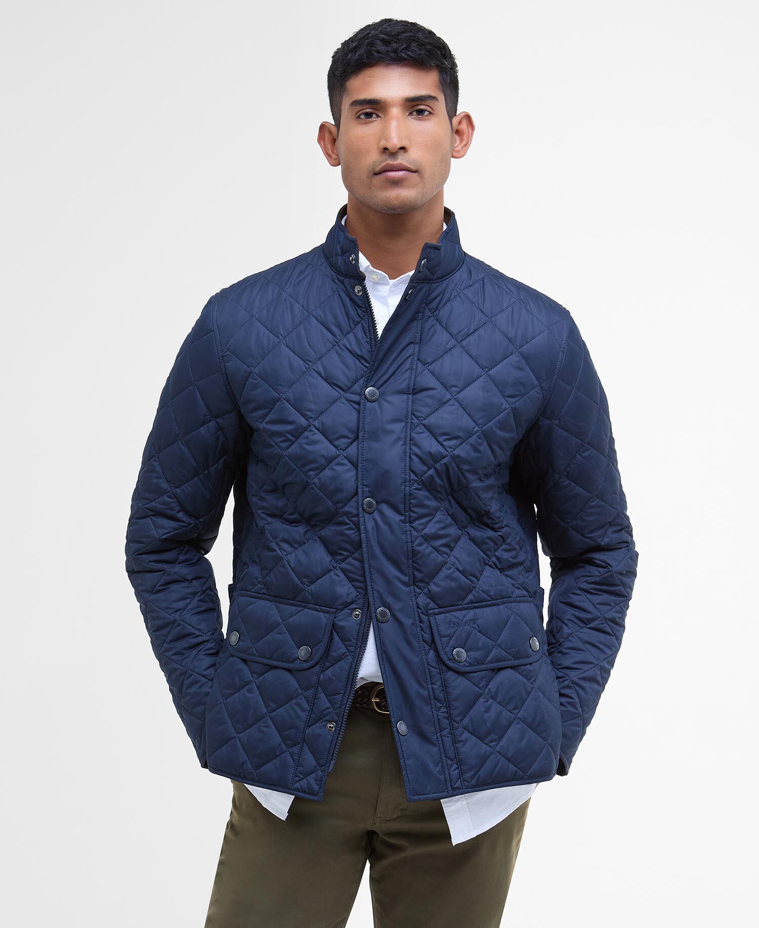 Lowerdale Quilted Jacket Classic Navy