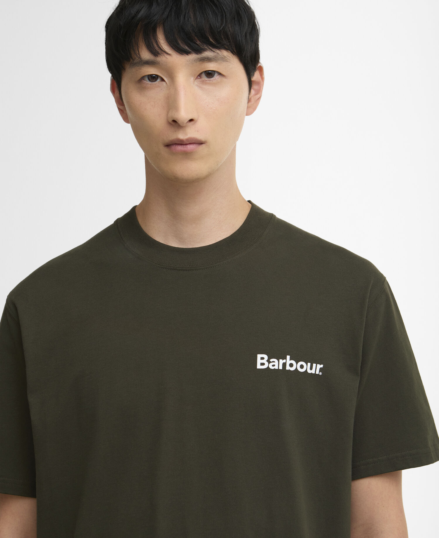 T-Shirt Crossby Archive Logo Oversized Sage
