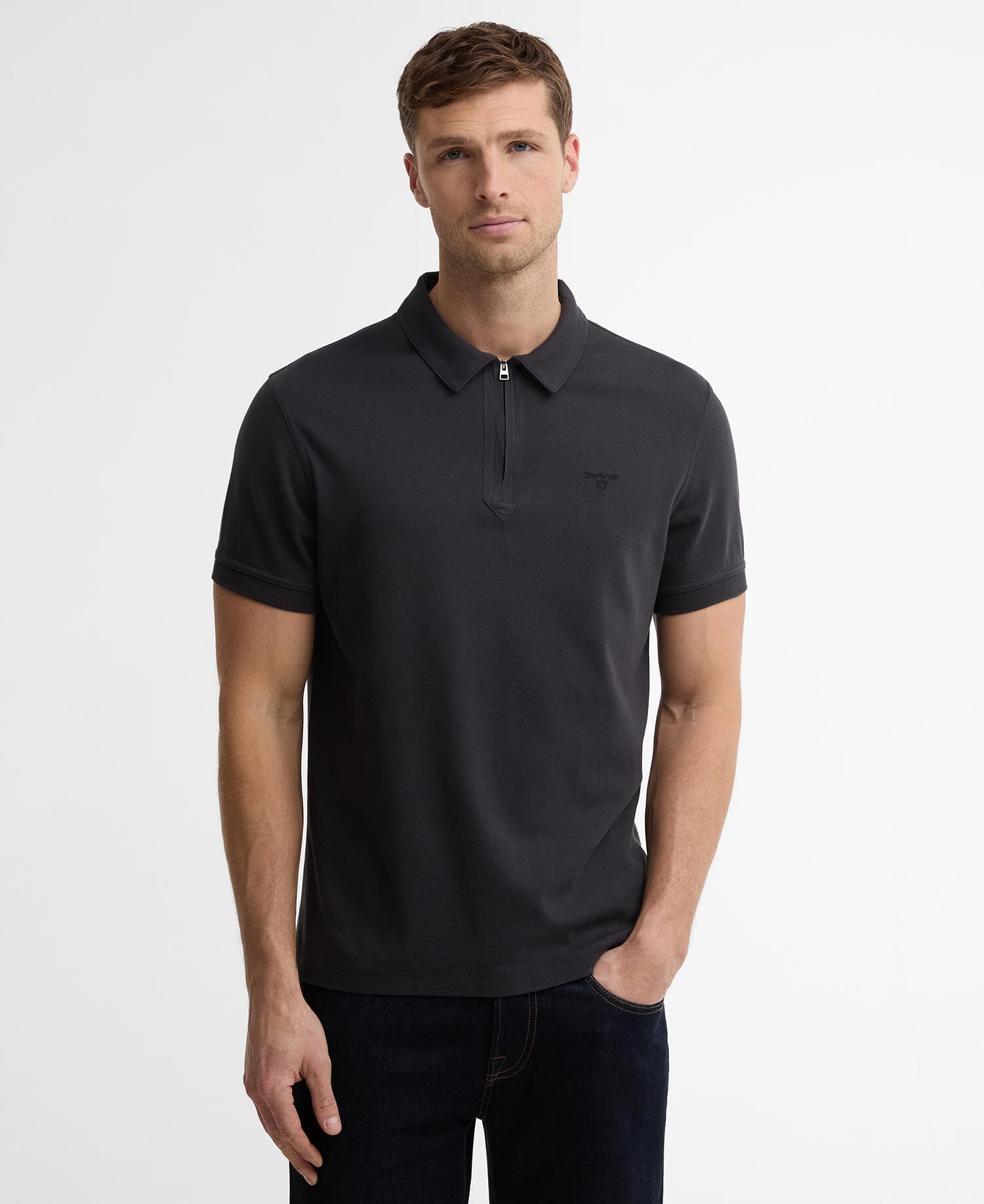 Poloshirt Crakehall Tailored Dark Navy