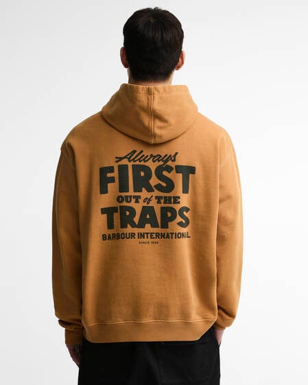 Eric Graphic Hoodie Honey